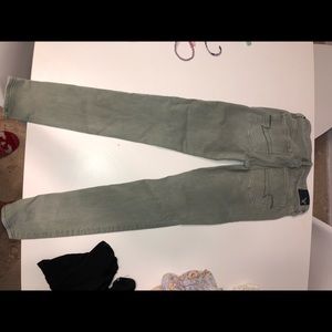 Olive green American Eagle jeans